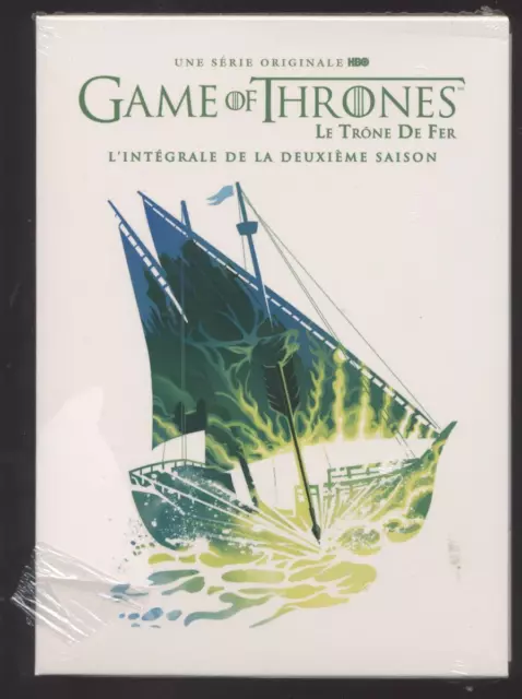Neuf Coffret Dvd Game Of Thrones Le Trône De Fer Intégrale Saison 2 Série Tv