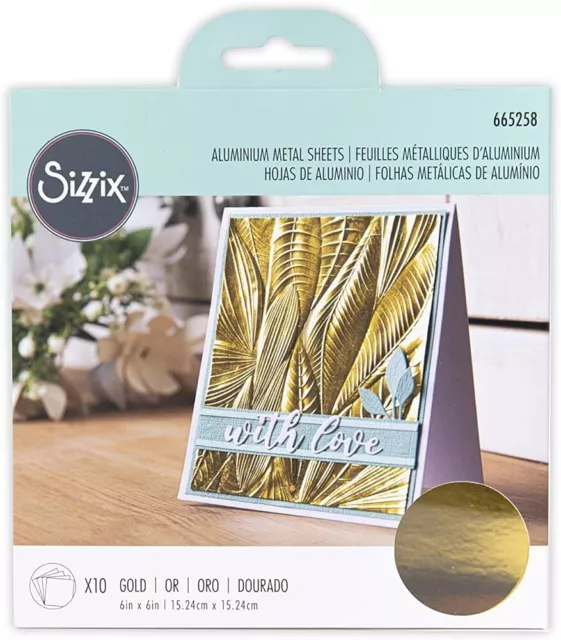 Sizzix Surfacez - Crepe Paper, 12 x 24, Serenity, 10 Sheets