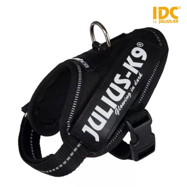 Julius-K9 Idc Cani Powergeschirr Nero, Varie Misure, Nuovo