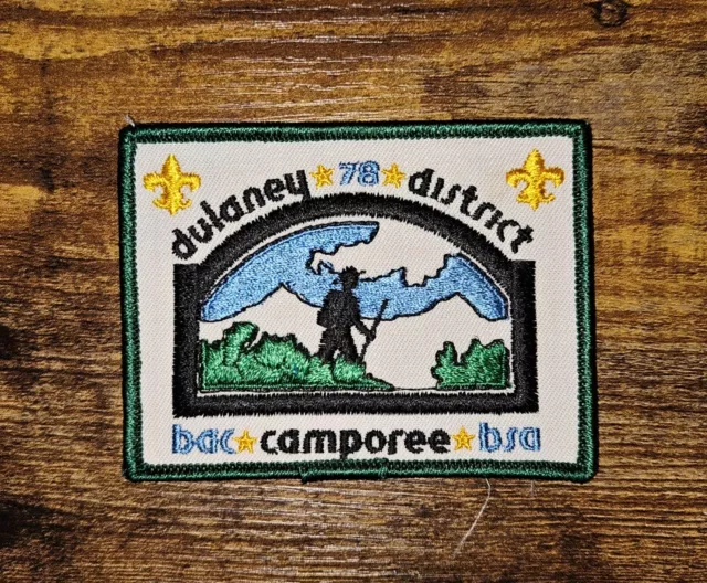 Baltimore Area Council BAC Dulaney District 1978 Camporee Boy Scout BSA Patch