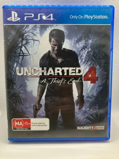 Uncharted 4: A Thief's End (Sony PlayStation 4, 2016) for sale online