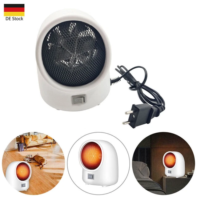 Heizlüfter Heizgerät Elektroheizung Heizstrahler Schnellheizer Heizung Mini
