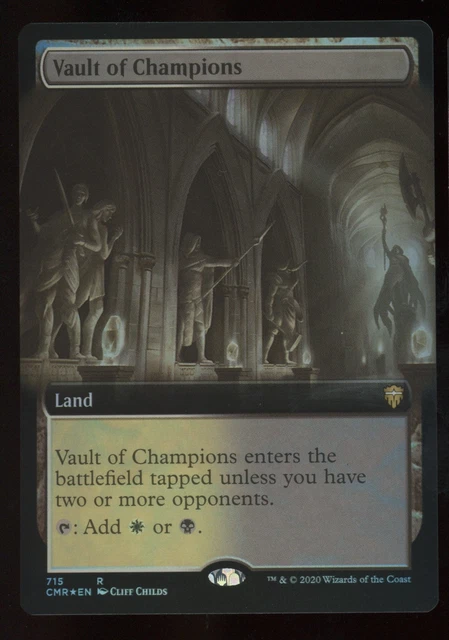 Vault of Champions - FOIL - Extended Art - MTG Commander Legends - RareCo