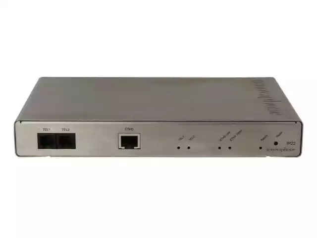 Innovaphone IP22 VoIP Gateway 2Ports a/b FXS 1Port PoE 100Mbits No AC Managed