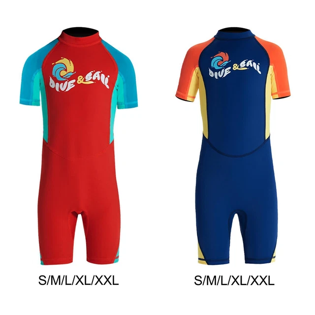 Combinaisons de plongée sous-marine pour enfants Maillots de bain pour la