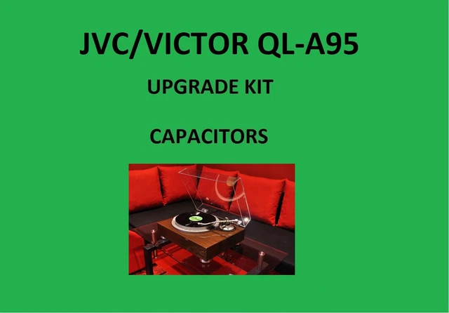 Kit De Réparation Condensateurs Pour Platine JVC/VICTOR QL-A75 – Neuf