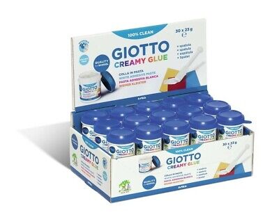 Pots Giotto Colle Creamy Glue 23g Présentoir De 30 Pièces