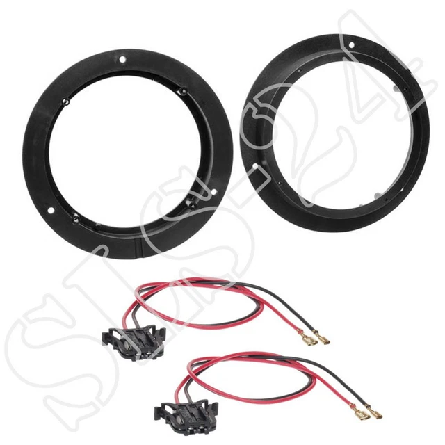 Anneaux Haut-parleur Pour Coffre BMW Série 3 E36 - Dimensions 160 X 240 Mm - Pour Amélioration Audio - Paire