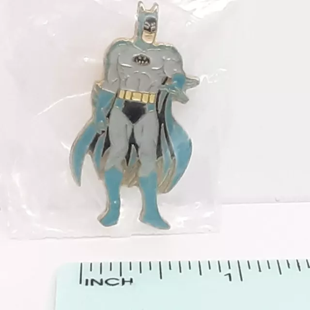 Vintage Retro Enamel Batman DC Comics Lapel Pin Badge - NEW in Sealed Pack