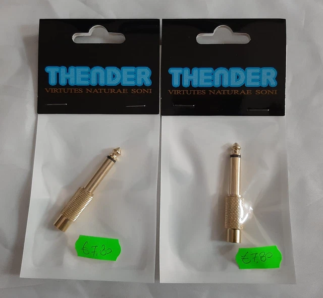 NTA-111 Adattatore Jack Mono Maschio 6,3 Mm Su XLR Maschio Canon - Foto 2