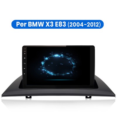WiFi GPS Navigatore Per BMWx3 E83 2004-2012 SAT DAB 9"Android10 Autoradio RDS DAB 
