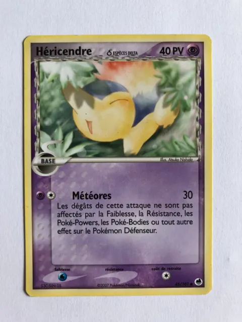 Hericendon 45/101 EX Dragon Island Set / Pokemon Card