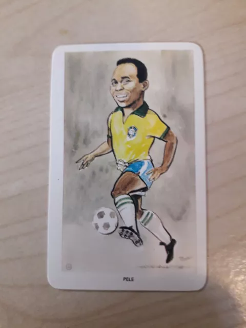 VENORLANDUS 1979 WORLD OF SPORT Flik-Cards "OUR HEROES" PELE "VGC.