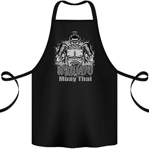Muay Thai Boxing MMA Martial Arts Kick Cotton Apron 100% Organic