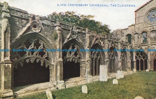 R648334 Canterbury Cathedral. The Cloisters. The Photochrom. Celesque Series