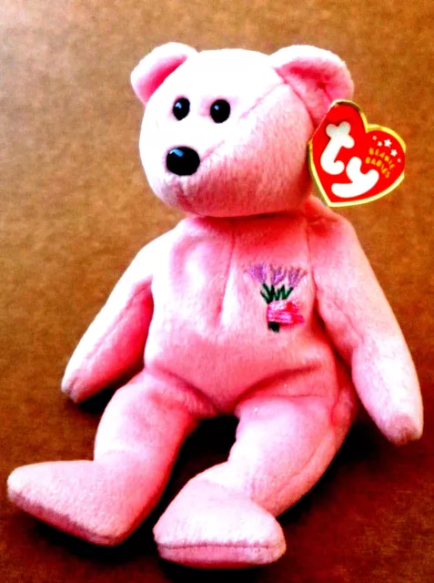 MOTHER'S DAY 8" BEAR BY TY! BEANIE BABY BEAR "MUM"- NEW WITH TAGS! Perfect Gift!