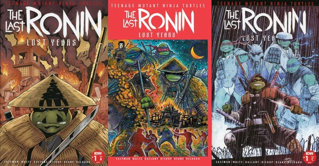 Tmnt Last Ronin The Lost Years 1 Cover A B C Set Nm Teenage Mutant Ninja Turtles