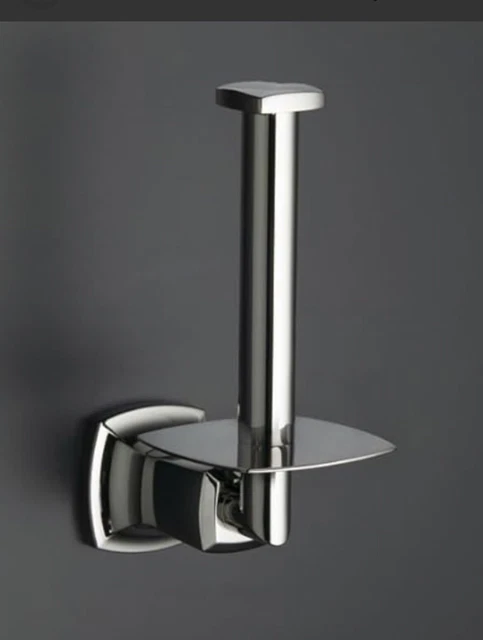 Kohler K-16255-SN Margaux Vertical Toilet Paper Holder, Vibrant Polished Nickel
