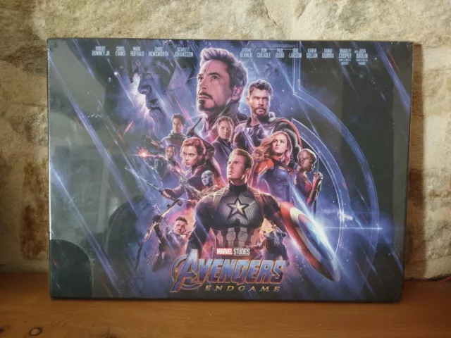 Avengers Endgame Blu-ray 4K Comic book litho Coffret édition limitée Blister