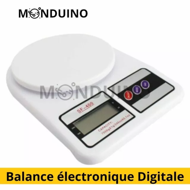 Balance électronique Digitale Numérique 10KG Max Précision 1G Cuisine Colis