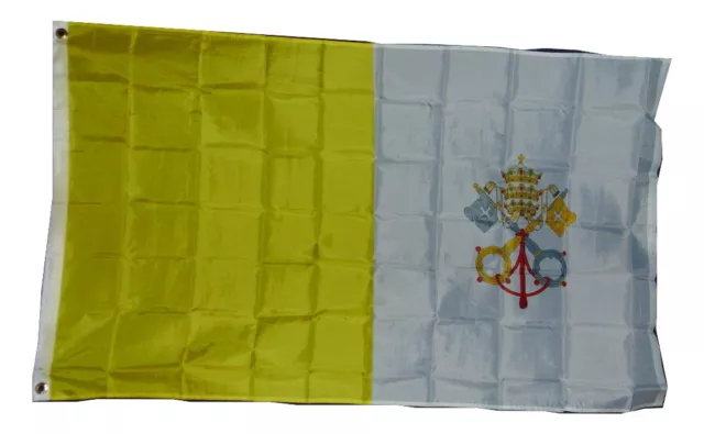 Vatican Catholic Church Flag 3 X 5 3x5 Feet Polyester New Two Grommets