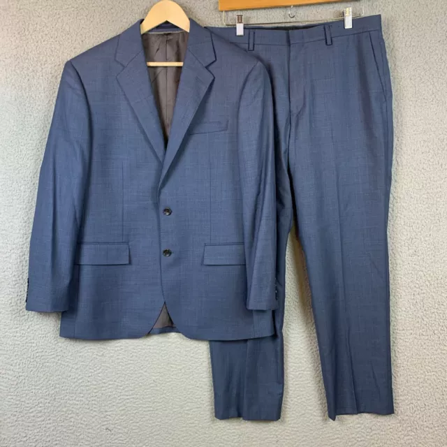 J Crew Suit Ludlow 40R Classic Fit Blue Tollegno 1900 Italy Stretch