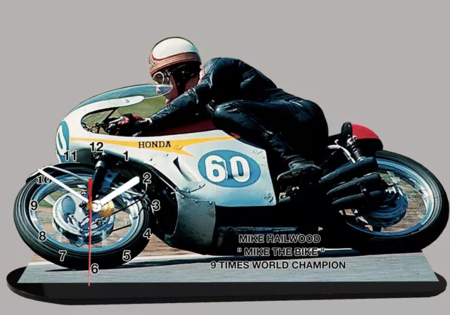 Moto Miniature, Mike Hailwood, Honda, Moto Gp En Horloge, 01