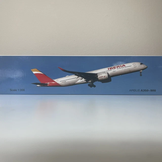 Herpa maquette avion Delta Air Lines Airbus A330-900 neo, échelle 1/200, Snap-Fit model, pièce de collection, d'avion avec support, figurine plastique