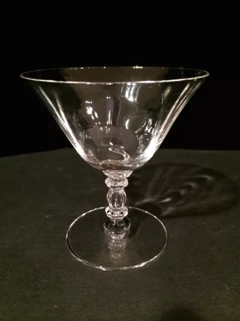 CAMBRIDGE Glass Company Caprice clear sherbet champagne or martini glass