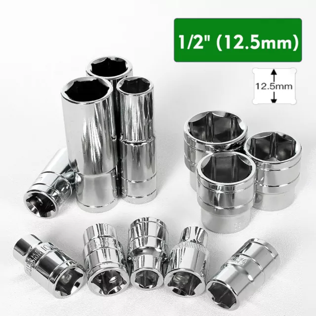 1/2" Ratchet Drive Heavy Duty Ratchet Socket / Wrench Reversible Ratchet
