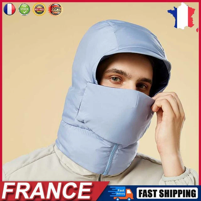 Cycling Caps Windproof Winter Headgear for Bike Motorcycle Riding (Blue) fr