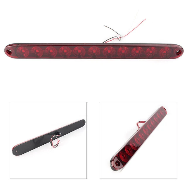 15" LED Red Third Stop Light Brake Taillight Fit Pickup Truck trailer Lorry