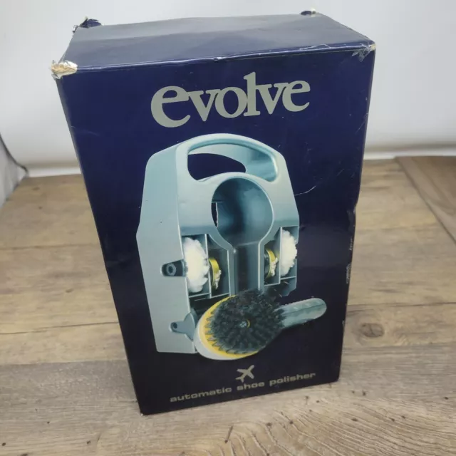 Evolve Automatic Shoe Polisher Used Once Still In Original Packaging Grey