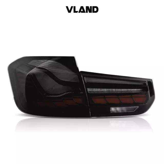 VLAND OLED Rückleuchten Tail lights für 2013-2018 BMW 3 Series F30 F35 F80 Sedan 2