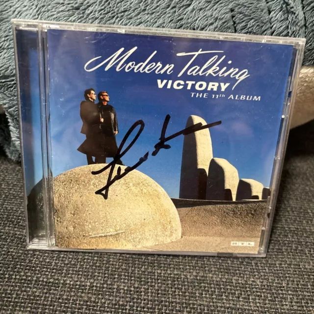 Modern Talking Victory (Album, BMG 2002)Unterschrift Thomas Anders