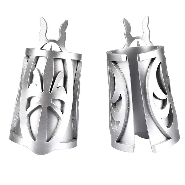 Magi: The Kingdom of Magic Cosplay Costume Sinbad Right Silver Forearm Armor