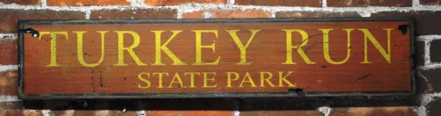 Custom State Park Wood Sign - Rustic Hand Made Vintage Wooden Sign