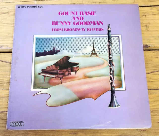 Count Basie and Benny Goodman - From Broadway to Paris Double LP 1966