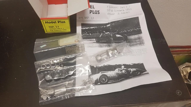 MG Model Kit 1/43 - Ferrari 250 Le Mans 1966 N°21 Piper - Montée, Très Bon état