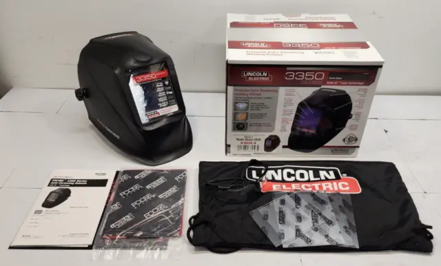 Lincoln Electric Viking Auto Darkling Welding Helmet 3350 series - Barely Used!!