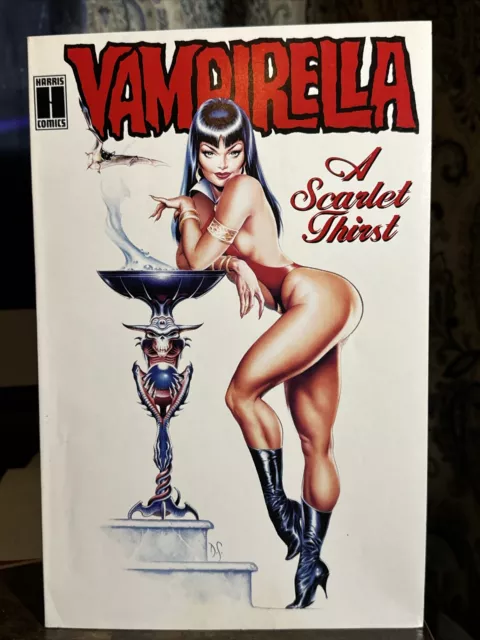 Vampirella A Scarlet Thirst--1993--comic book--Dave Stevens art