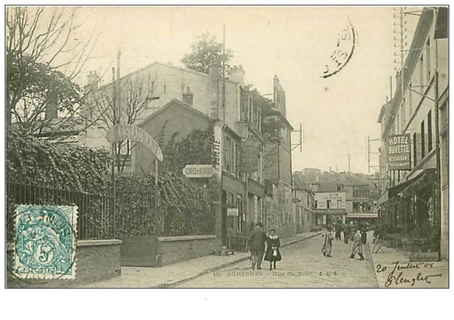 92.SURESNES.n°177.RUE DU PONT.HOTEL BUVETTE.RESTAURANT