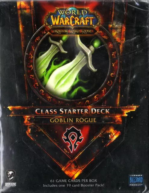 WOW WORLD OF WARCRAFT Class Starter Deck - Goblin Rogue NEW SEALED ENG