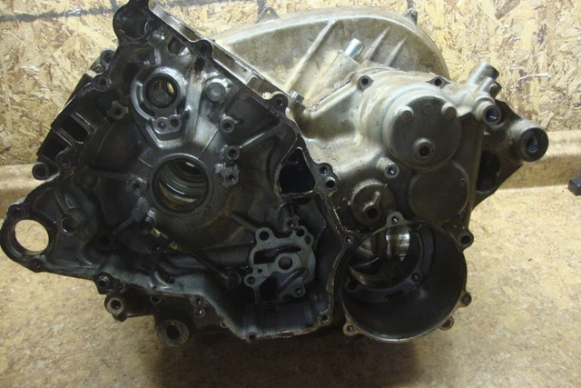 2002 Kawasaki Prairie 650 Atv 4x4 Motor Schutzhülle Gehäuse Crank Block 4Wheeler