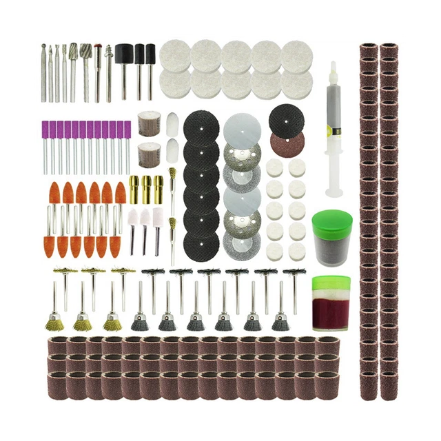 217 pezzi di accessori per rettifica elettrica possono essere tagliati lucidati e derusti Z4V3