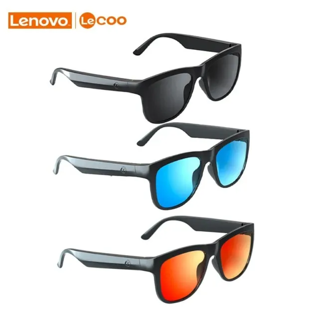 Lenovo Lecoo C8 Lite Smart Glasses Headset Wireless Bluetooth 5.3 Sunglasses