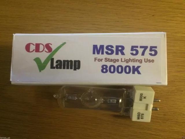 2 x MSR 575/2 Metal Halide lamp UK Stock MSD 575 martin robe coemar msr575 bulb