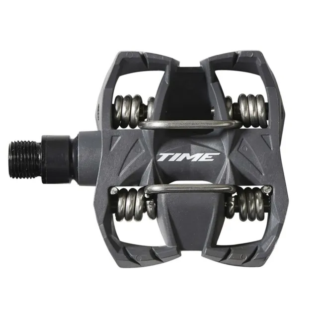 Time Cleats Atac Mx 2 Enduro Bicycle Cycle Bike Pedal In Grey