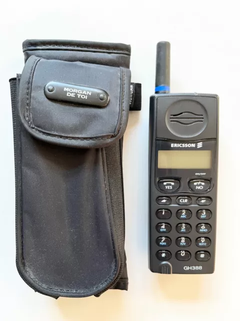 ERICSSON GH388 Mobile Phone with Battery + Case VINTAGE RETRO *Lovely Condition