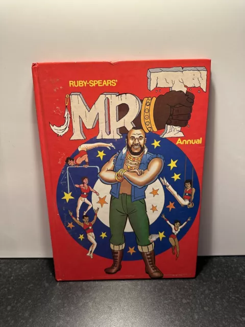 Vintage Ruby-Spears' Mr T Annual 1985 - Hardback - Published by Grandreams
